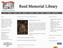 Tablet Screenshot of carmellibrary.org